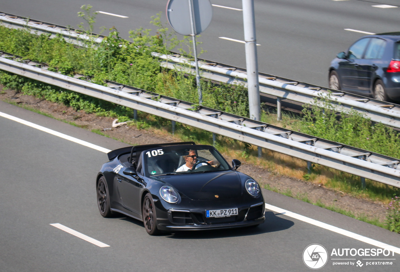 Porsche 991 Carrera 4 GTS Cabriolet MkII