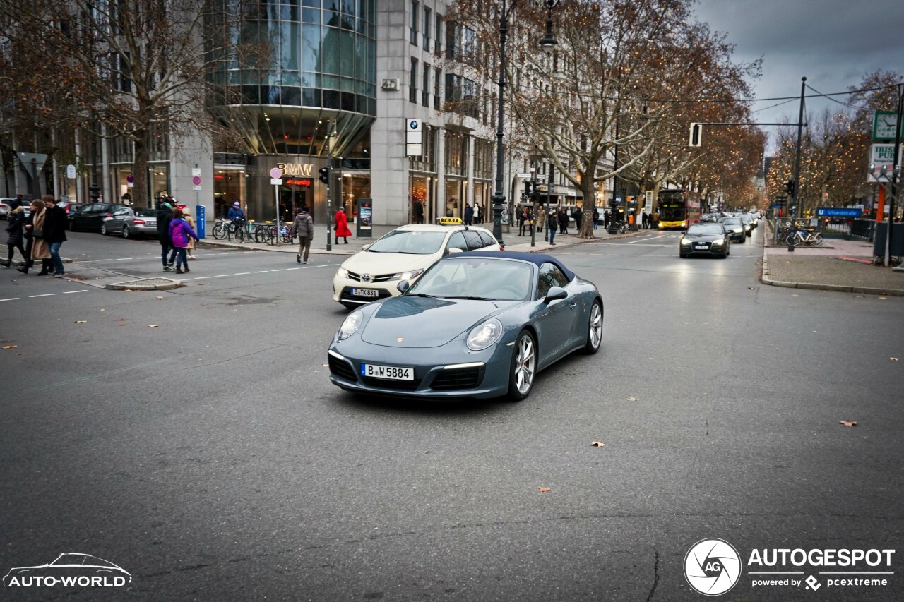 Porsche 991 Carrera 4S Cabriolet MkII