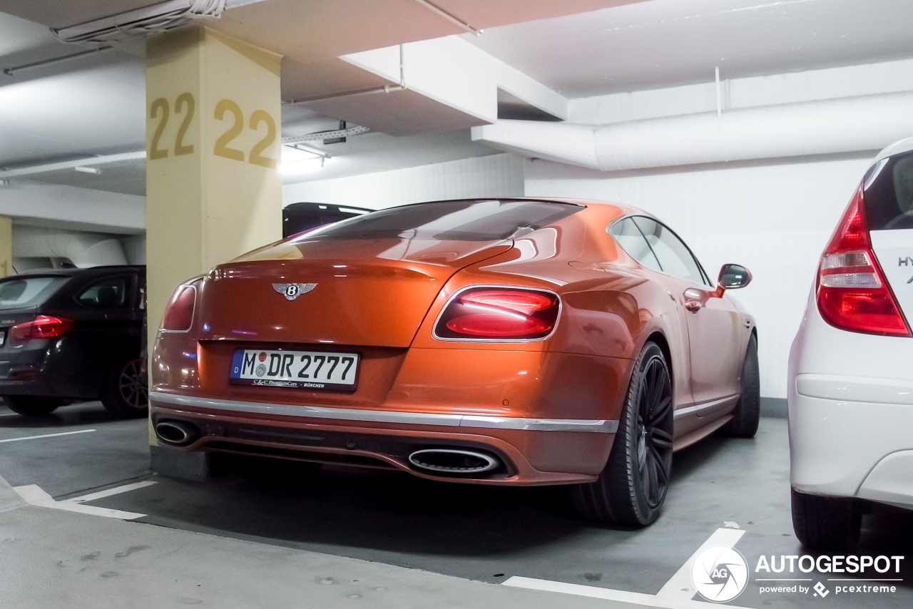 Bentley Continental GT Speed 2016