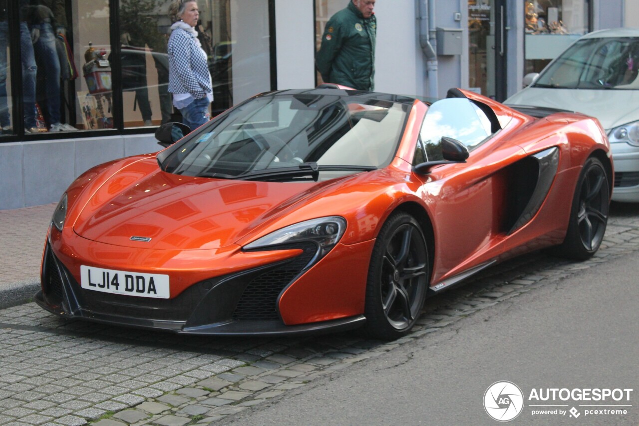 McLaren 650S Spider