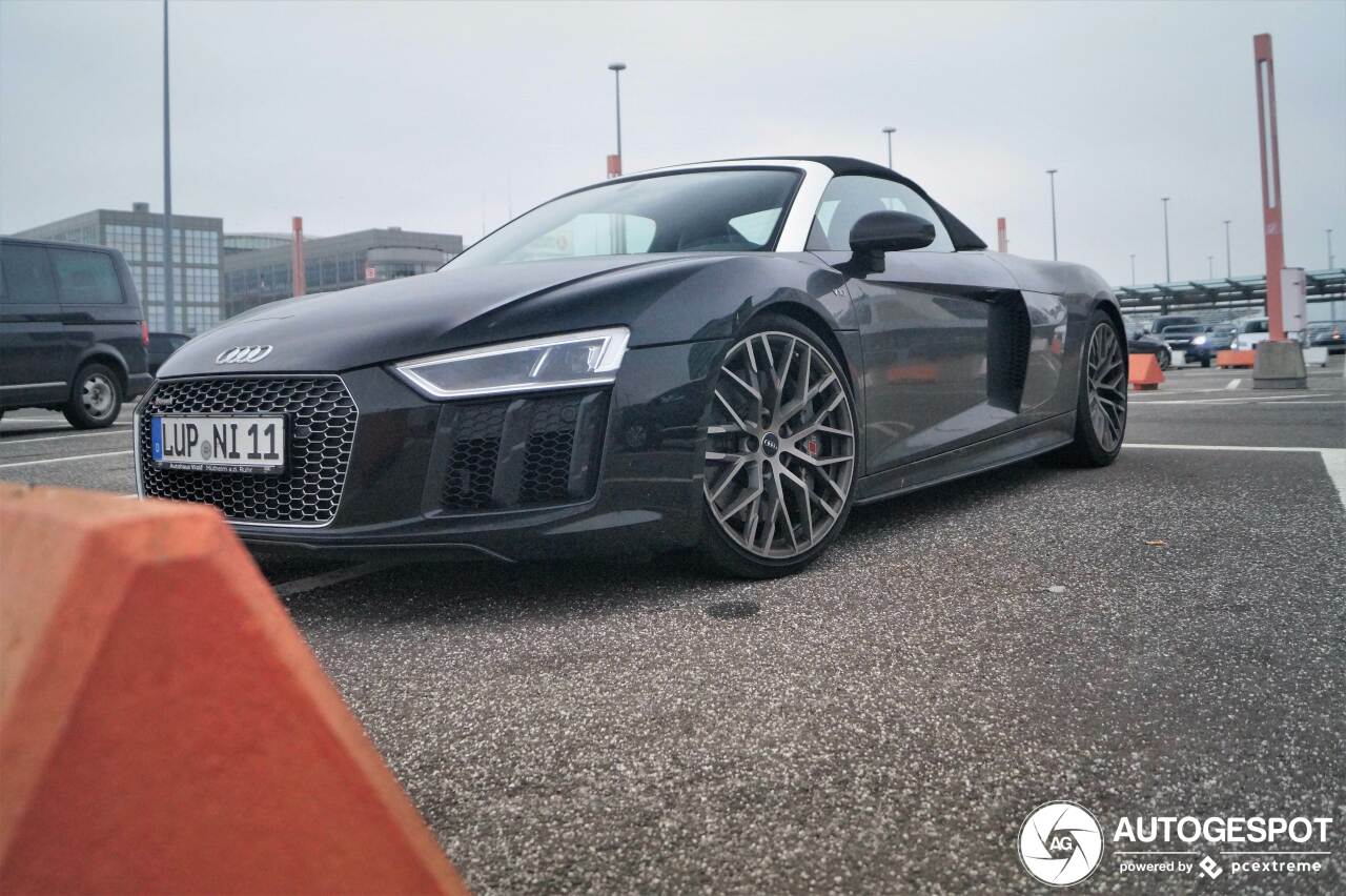 Audi R8 V10 Plus Spyder 2017