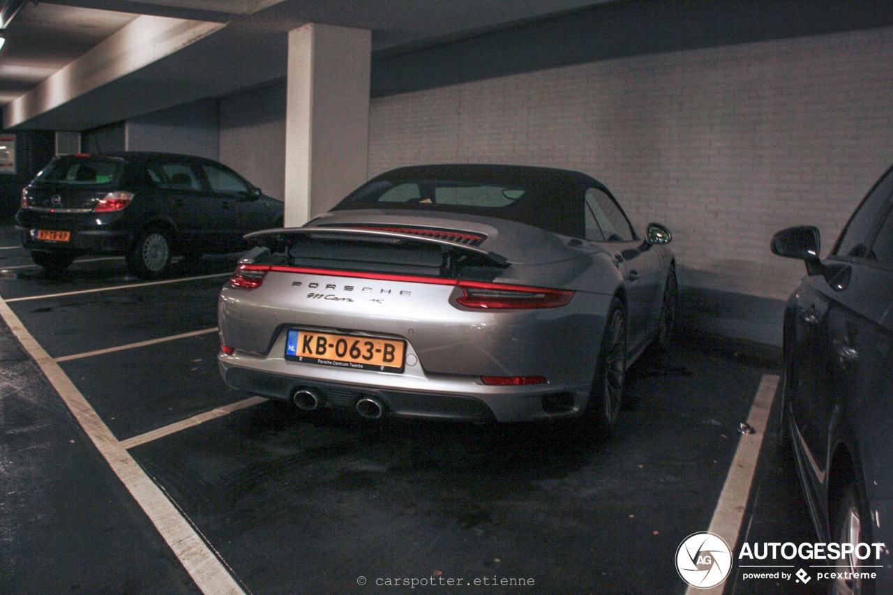 Porsche 991 Carrera 4S Cabriolet MkII