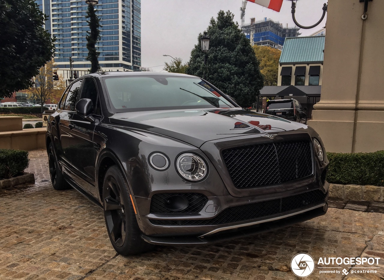 Bentley Bentayga Black Edition