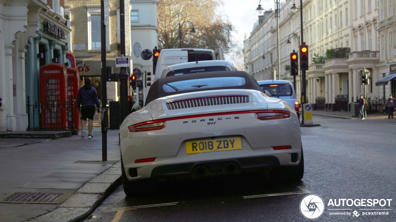 Porsche 991 Carrera 4S Cabriolet MkII