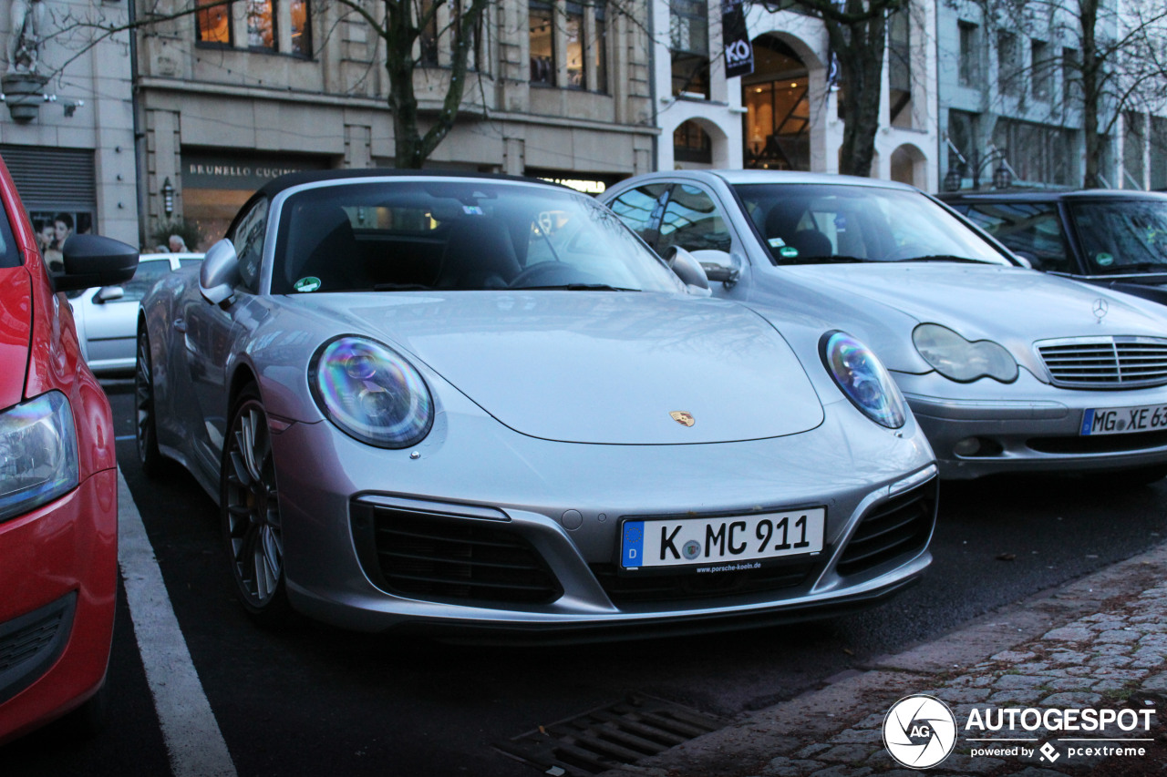 Porsche 991 Carrera 4S Cabriolet MkII