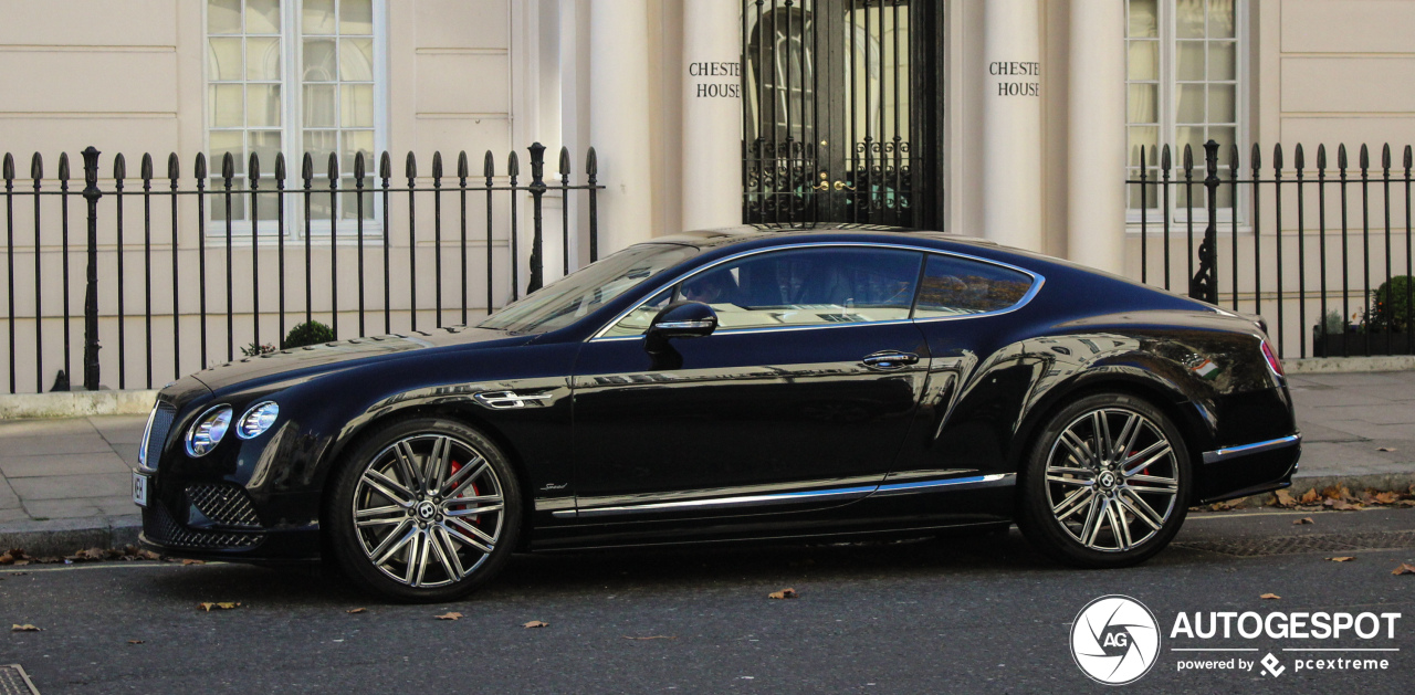 Bentley Continental GT Speed 2016