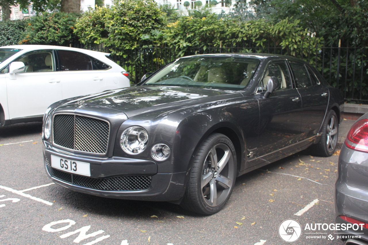 Bentley Mulsanne Speed 2015