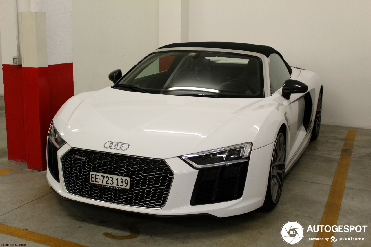 Audi R8 V10 Plus Spyder 2017