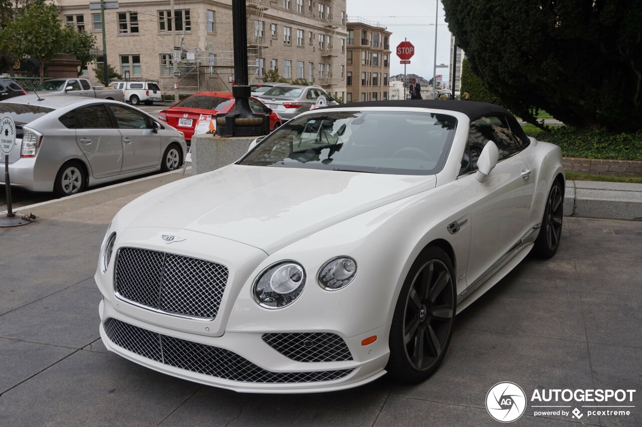 Bentley Continental GTC Speed 2016