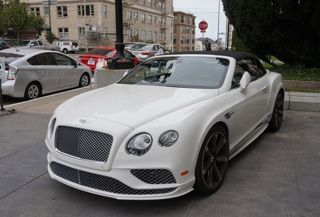 Bentley Continental GTC Speed 2016