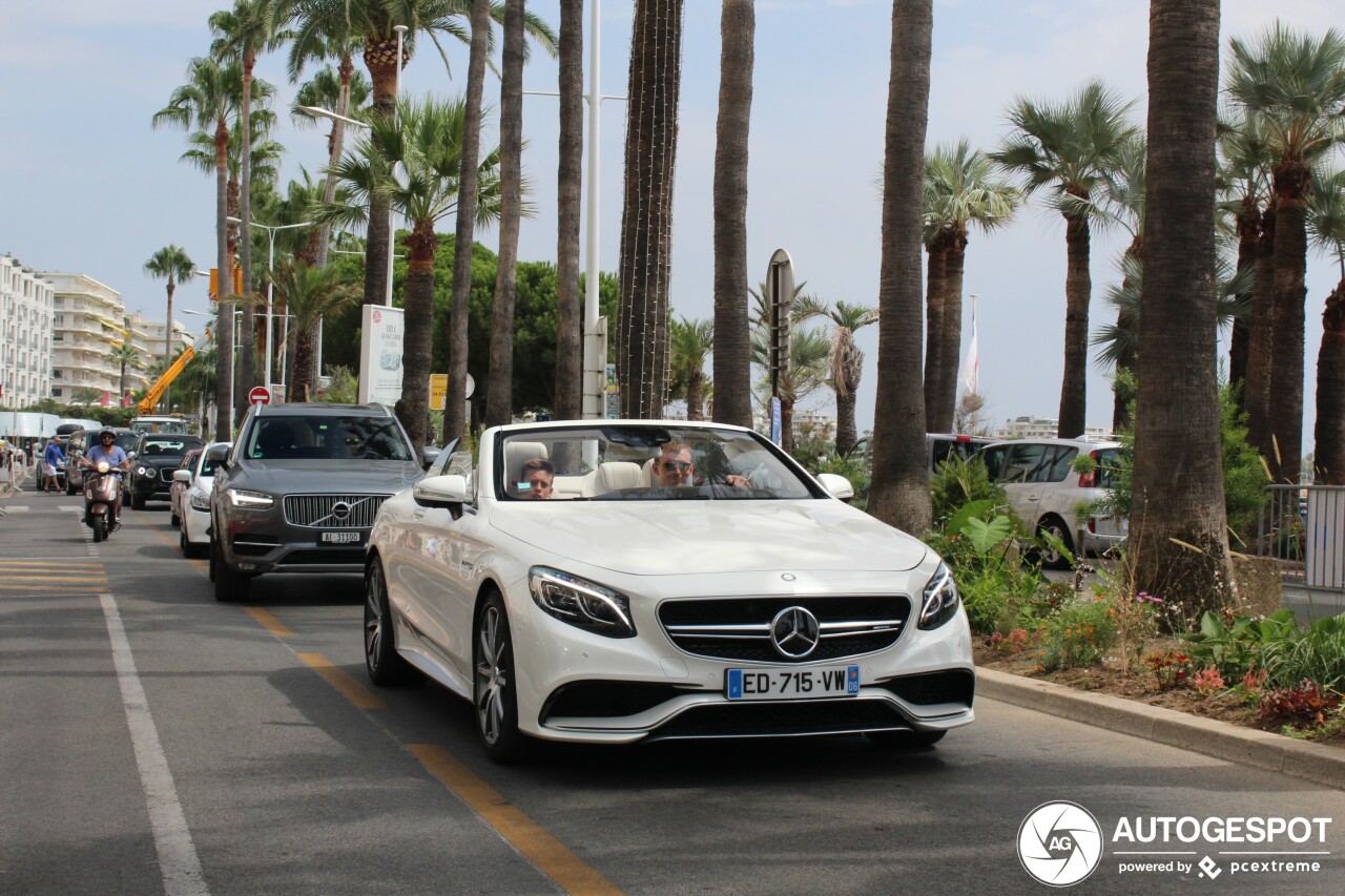 Mercedes-AMG S 63 Convertible A217