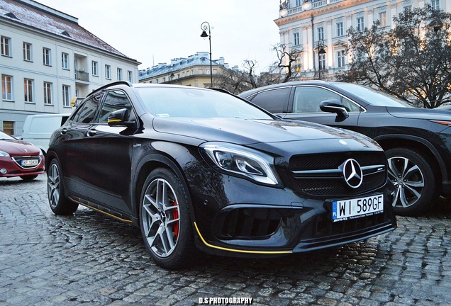 Mercedes-AMG GLA 45 X156 Yellow Night Edition