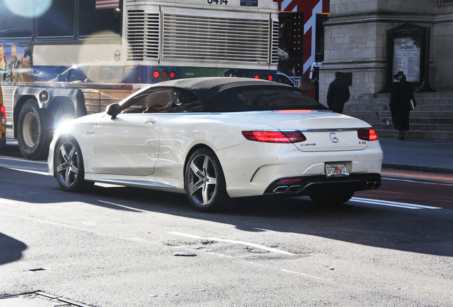 Mercedes-AMG S 63 Convertible A217