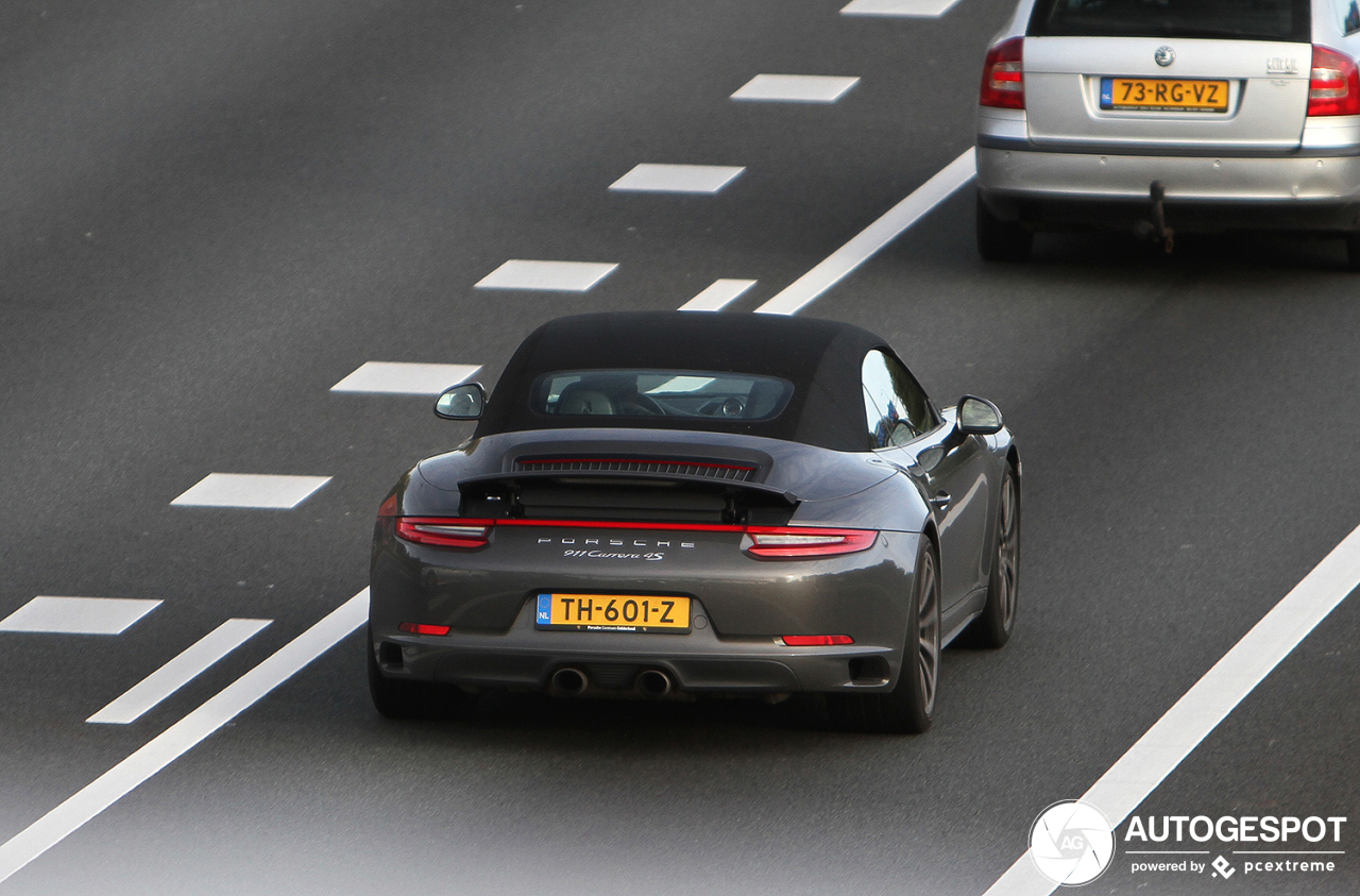 Porsche 991 Carrera 4S Cabriolet MkII