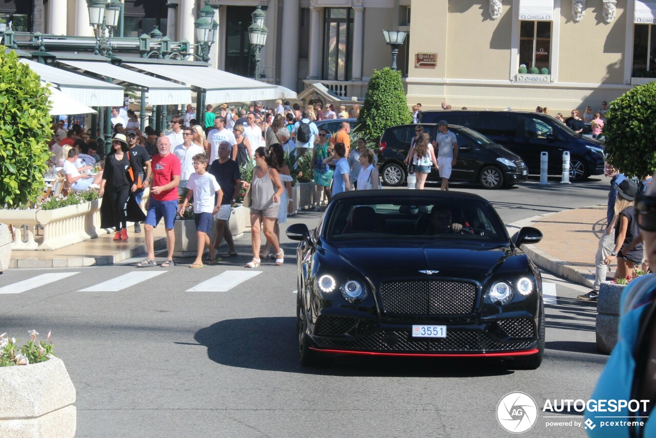 Bentley Continental GTC Speed Black Edition 2016