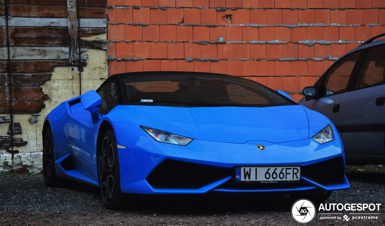 Lamborghini Huracán LP610-4 Spyder