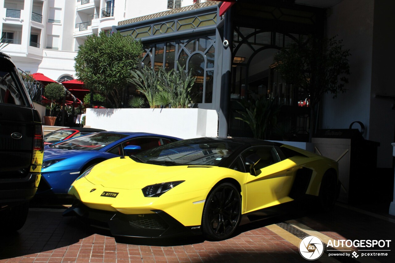 Lamborghini Aventador LP720-4 Roadster 50° Anniversario