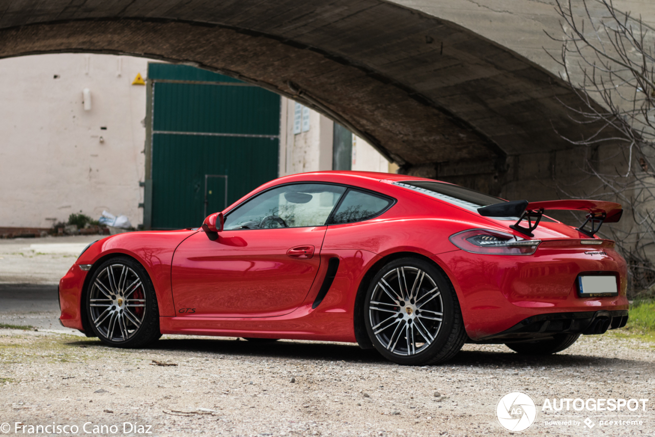 Porsche 981 Cayman GTS