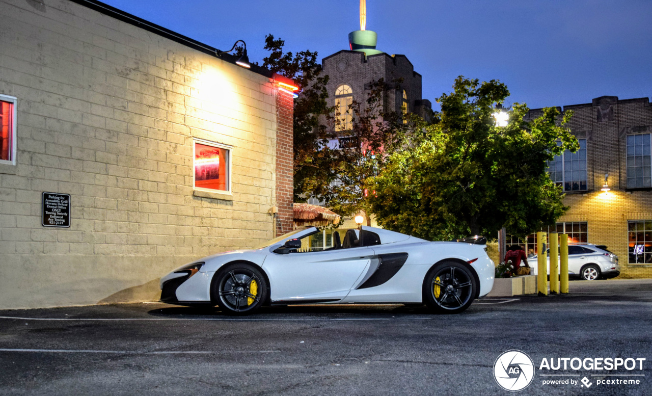 McLaren 650S Spider