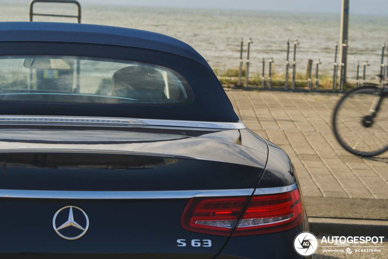 Mercedes-AMG S 63 Convertible A217