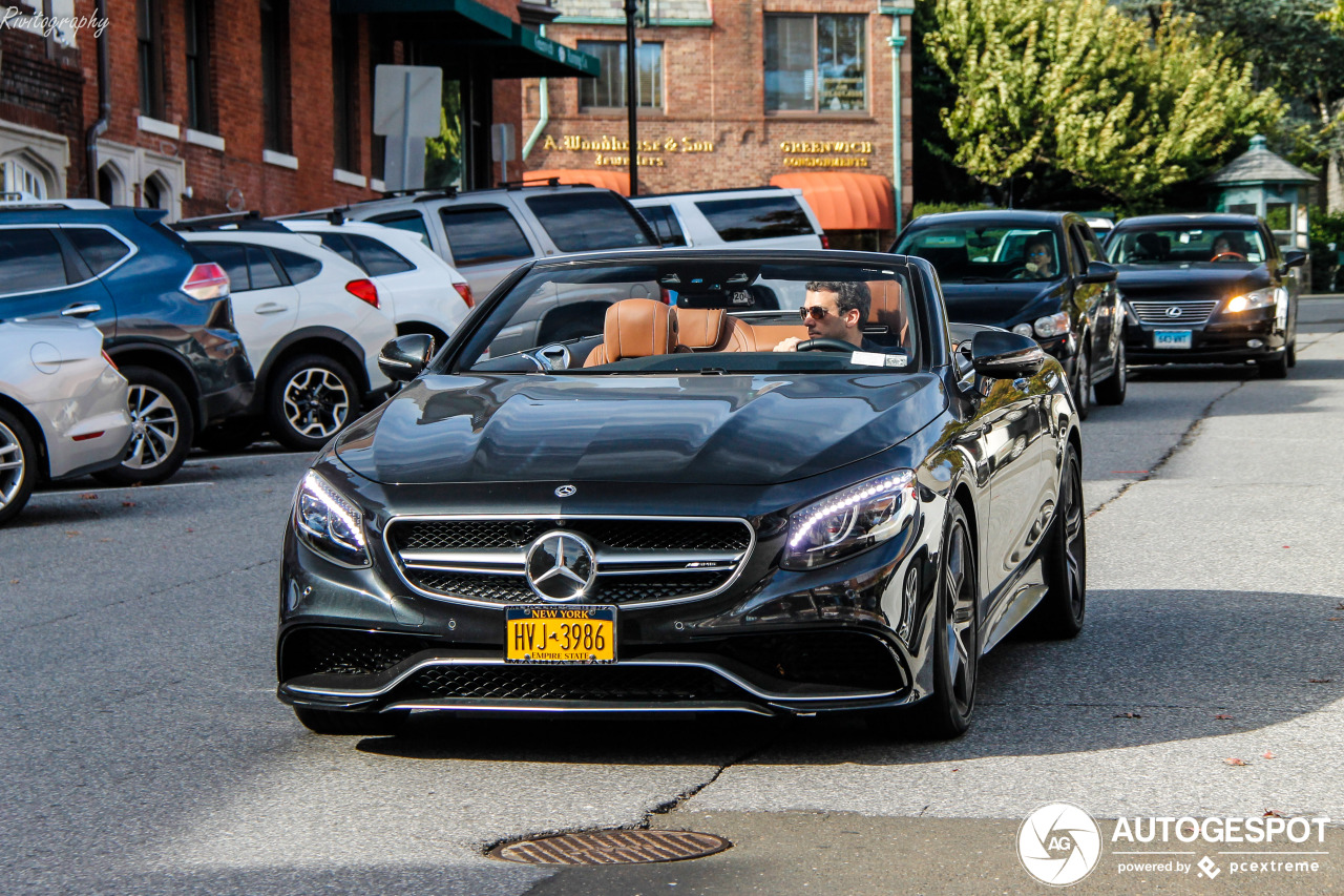 Mercedes-AMG S 63 Convertible A217