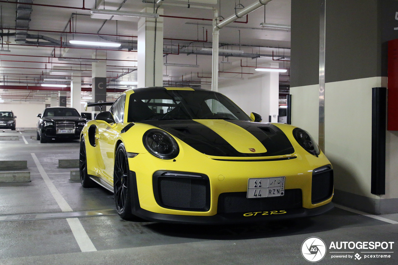 Porsche 991 GT2 RS Weissach Package