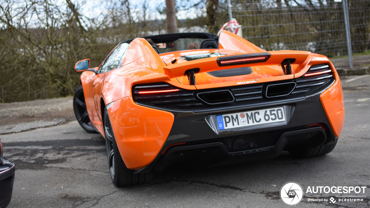 McLaren 650S Spider