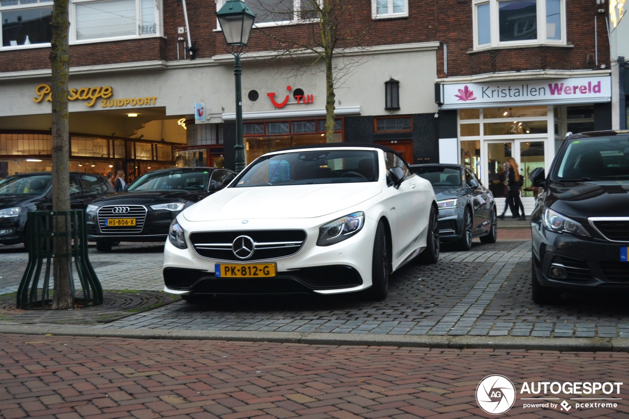 Mercedes-AMG S 63 Convertible A217