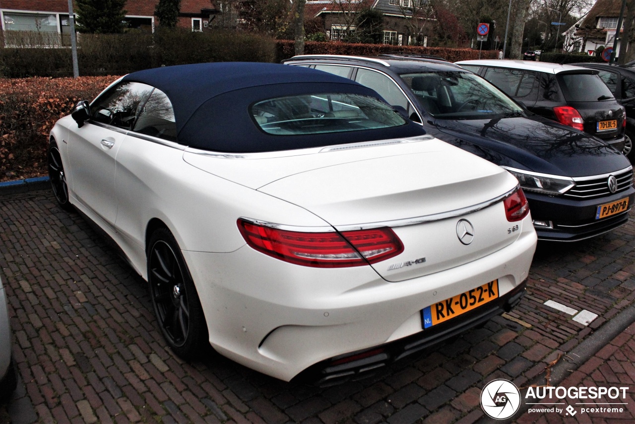 Mercedes-AMG S 63 Convertible A217