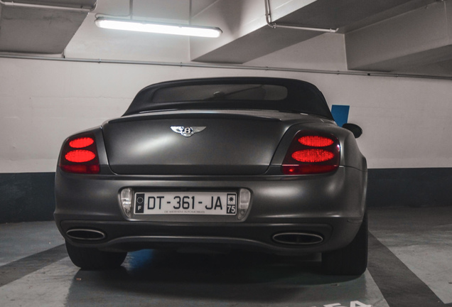 Bentley Continental Supersports Convertible