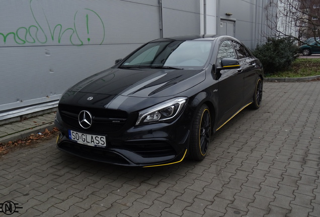 Mercedes-AMG CLA 45 C117 Yellow Night Edition