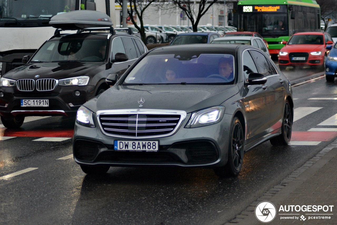 Mercedes-AMG S 63 V222 2017