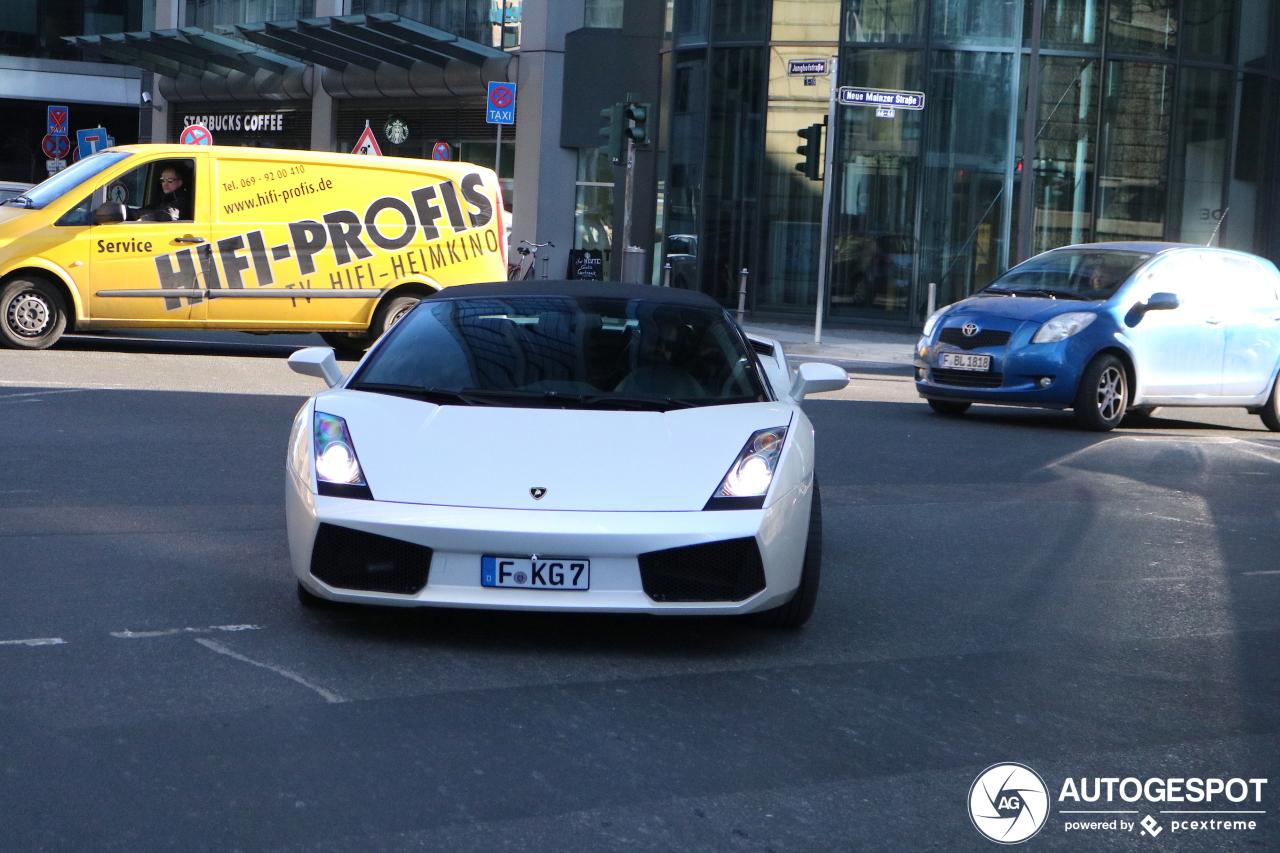 Lamborghini Gallardo Spyder