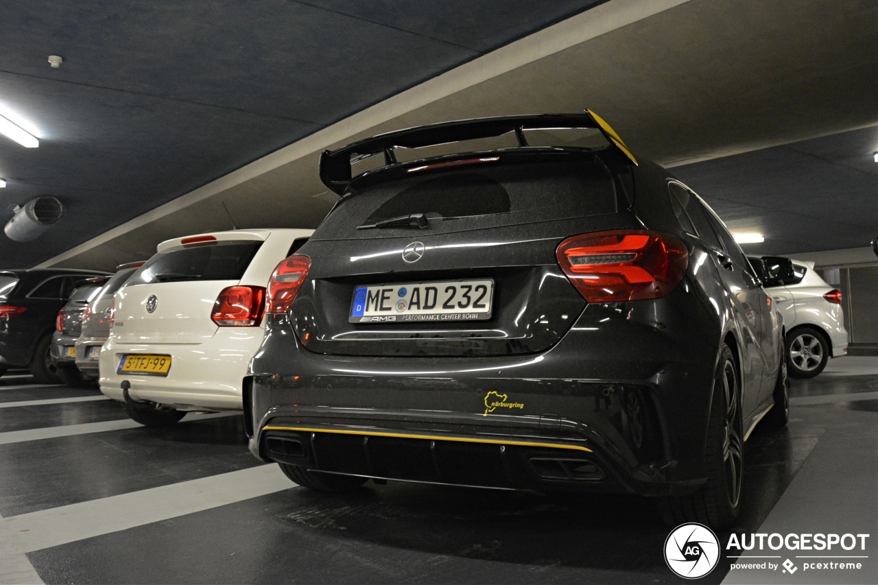 Mercedes-AMG A 45 W176 Yellow Night Edition