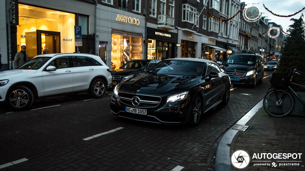 Mercedes-AMG S 63 Convertible A217