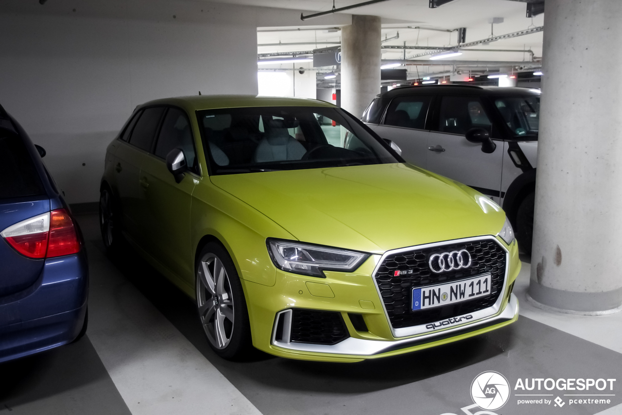 Audi RS3 Sportback 8V 2018