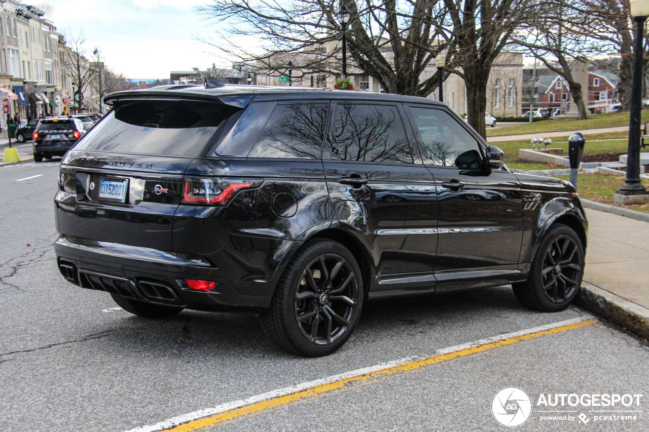 Land Rover Range Rover Sport SVR 2018