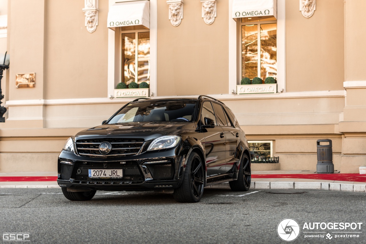 Mercedes-Benz ML 63 AMG W166 Top Car Inferno