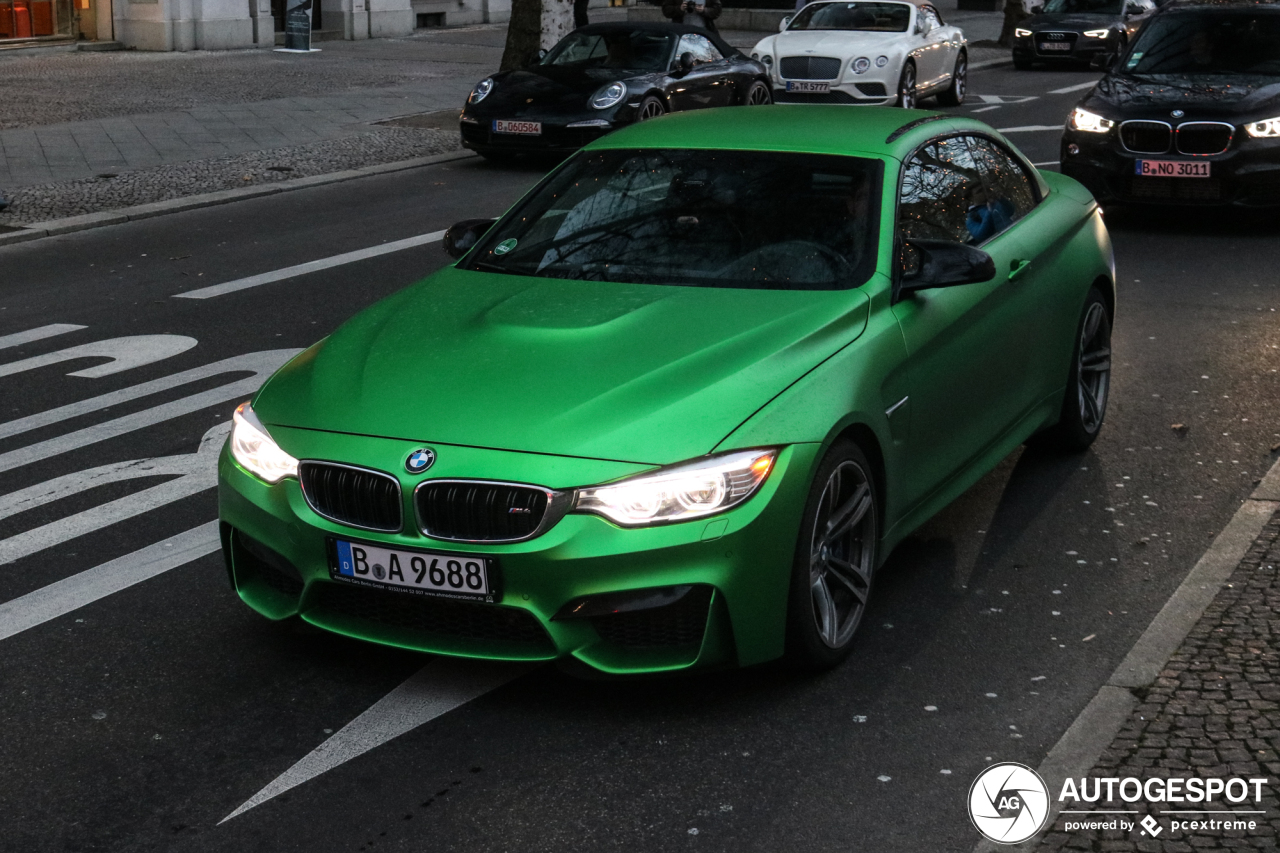 BMW M4 F83 Convertible