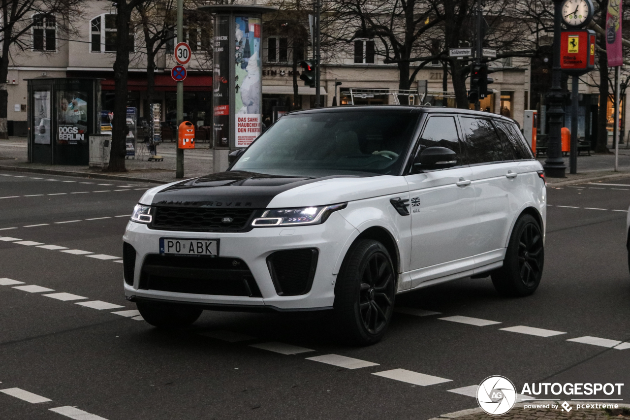 Land Rover Range Rover Sport SVR 2018 Carbon Edition