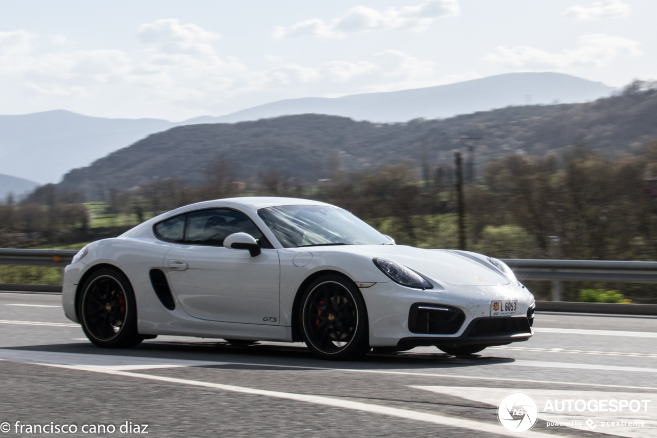 Porsche 981 Cayman GTS