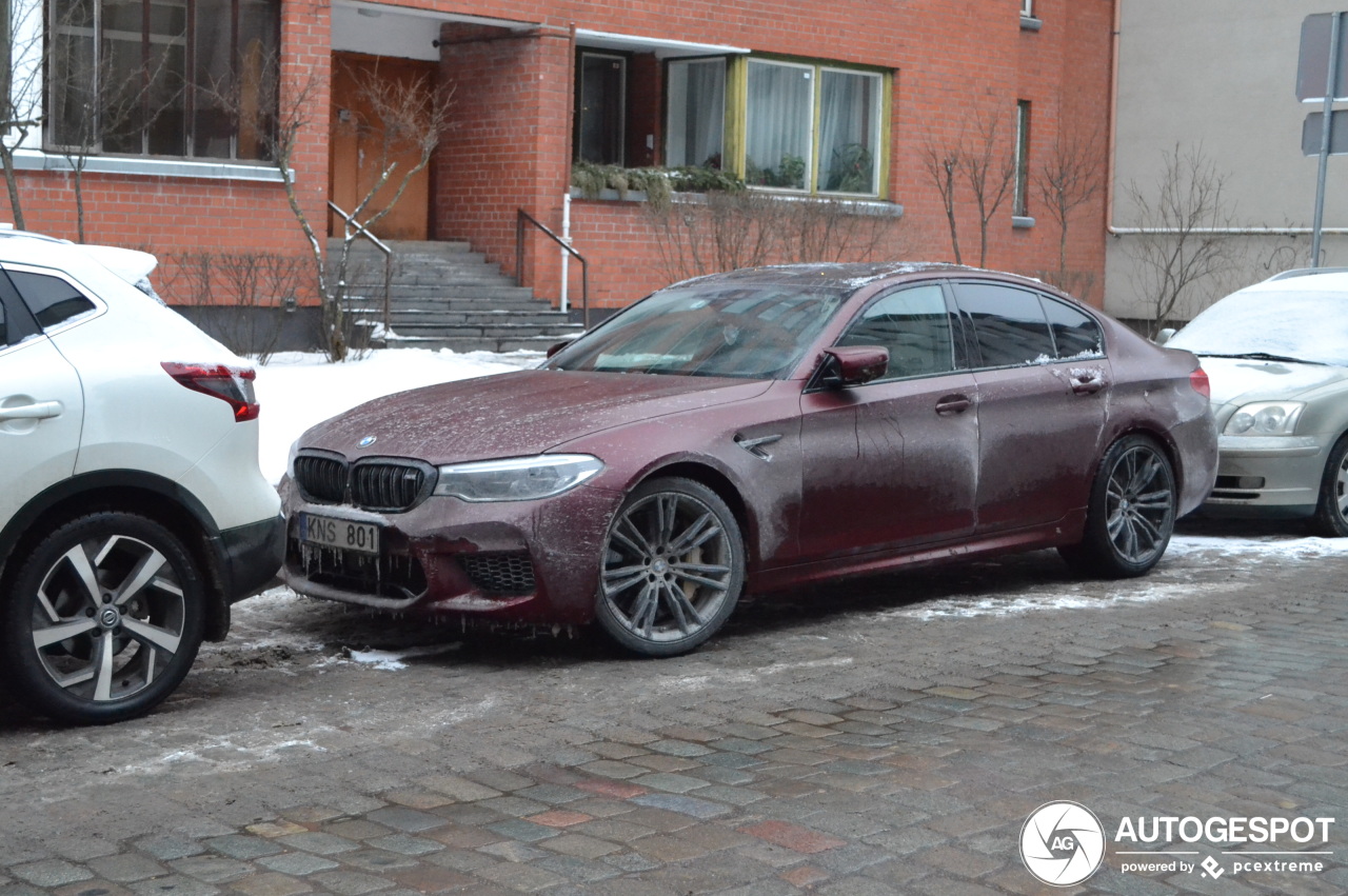 BMW M5 F90 First Edition 2018