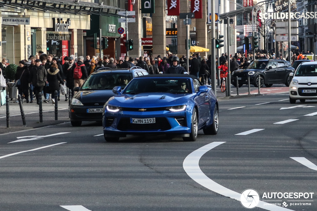 Chevrolet Camaro SS Convertible 2016