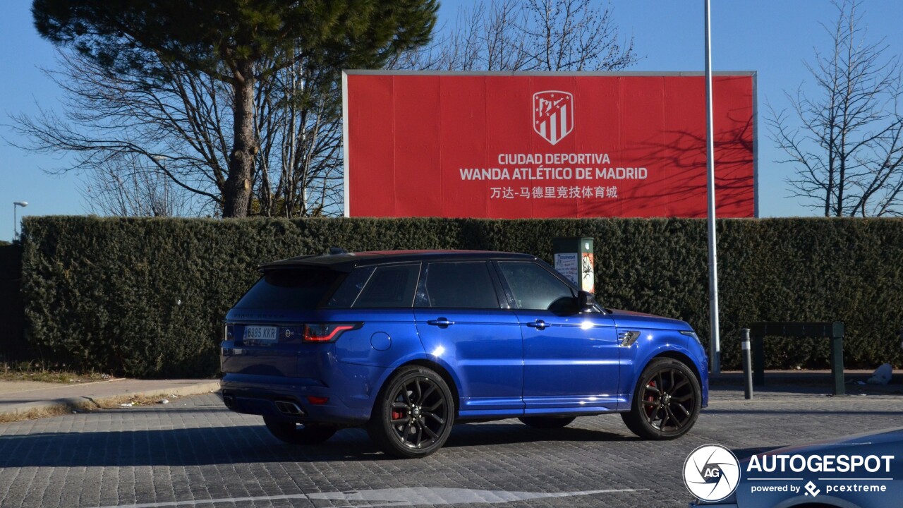 Land Rover Range Rover Sport SVR 2018