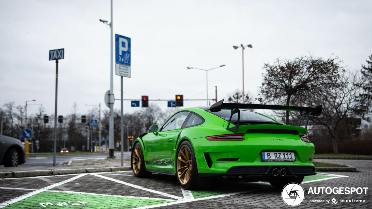 Porsche 991 GT3 RS MkII Weissach Package