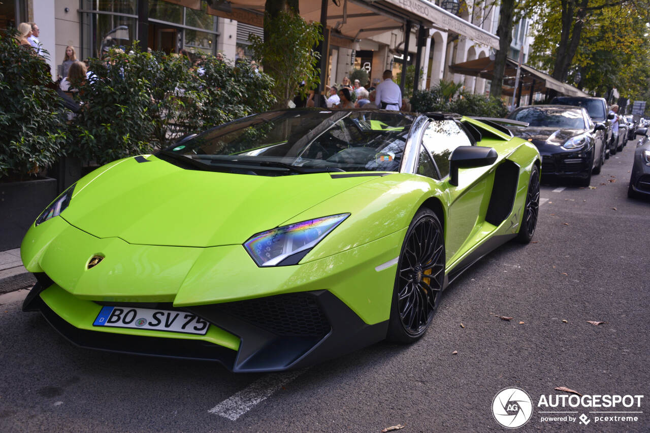 Lamborghini Aventador LP750-4 SuperVeloce Roadster