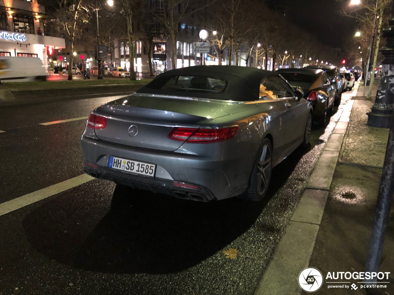 Mercedes-AMG S 63 Convertible A217