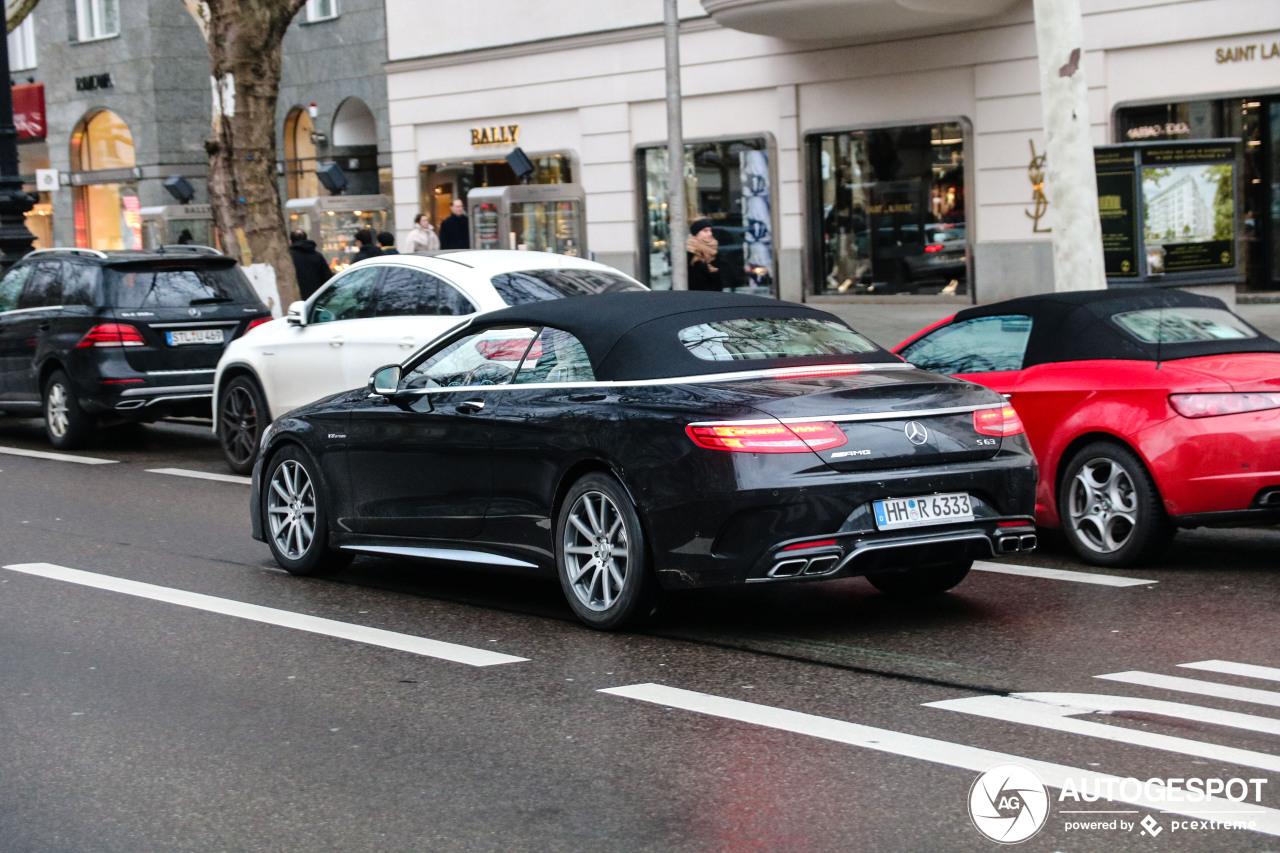 Mercedes-AMG S 63 Convertible A217