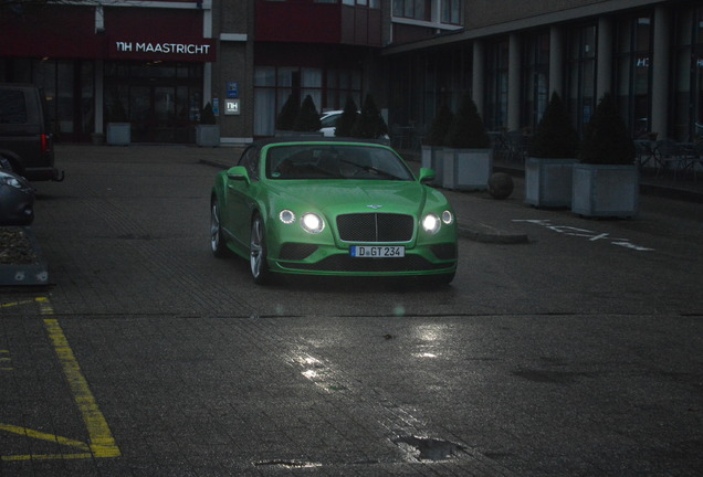 Bentley Continental GTC Speed 2016