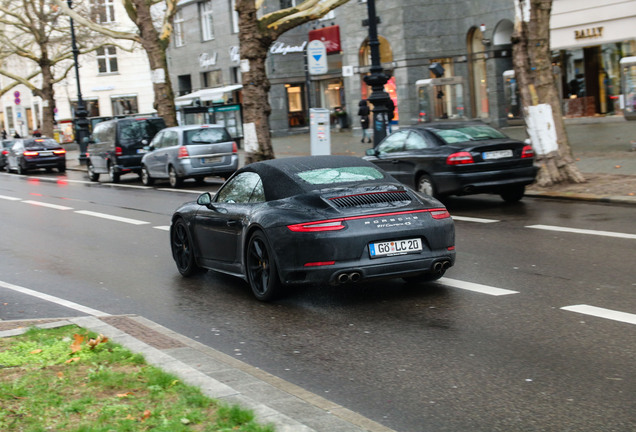 Porsche 991 Carrera 4S Cabriolet MkII